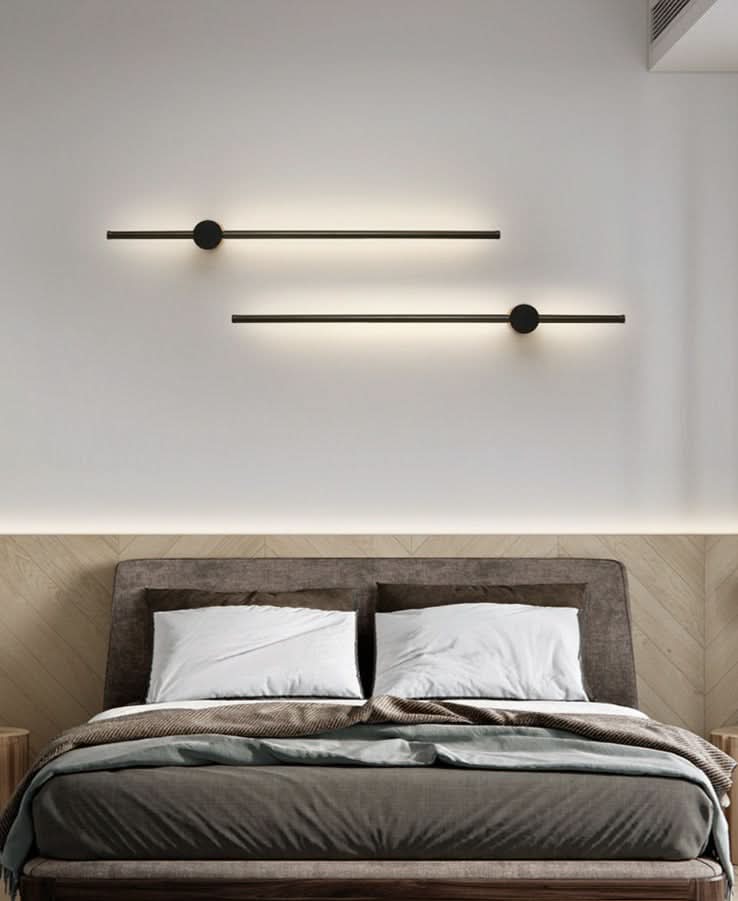 BowLift | Minimalist Wall Lamp with Plug and LED Light