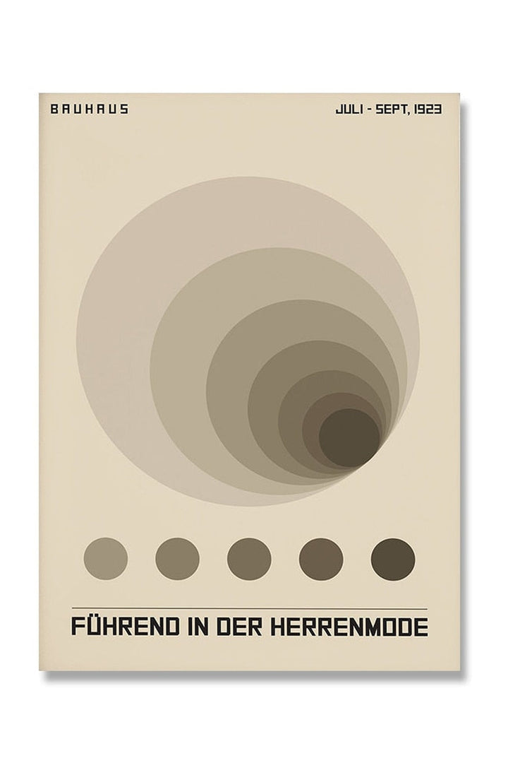 Geometric Canvas Poster | Bowlift