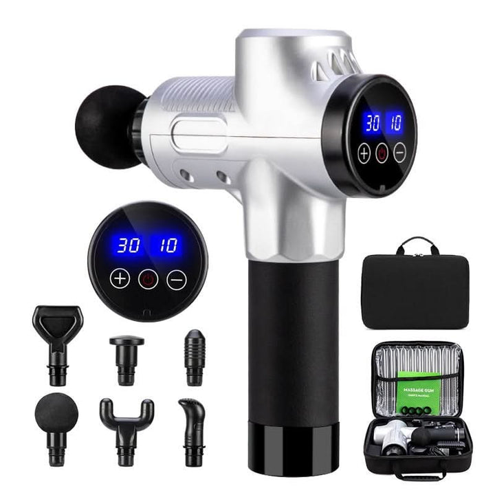 BowLift | Rechargeable Massage Gun with 6 Attachments