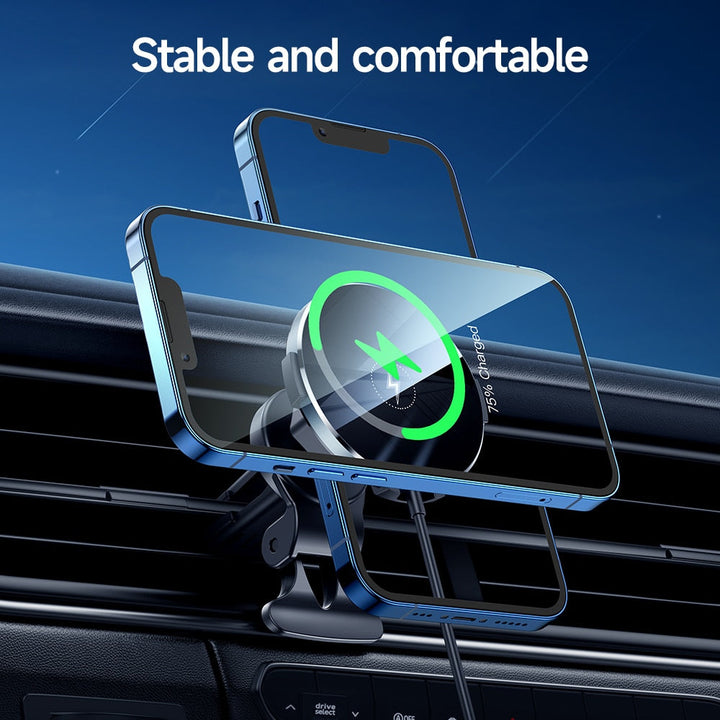 BowLift | 2-in-1 Magnetic Air Vent Fast Charger