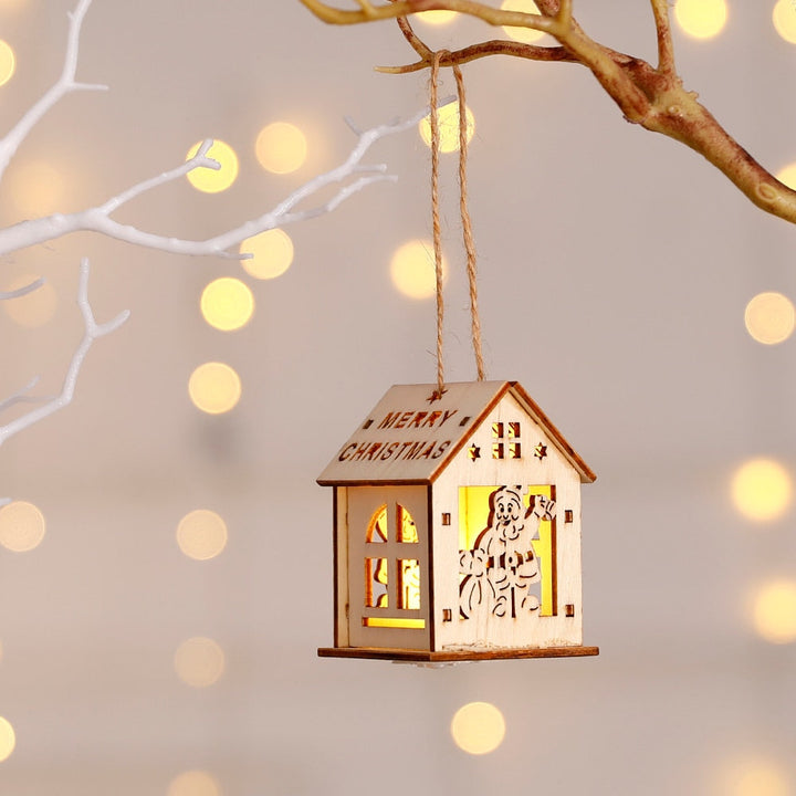 BowLift | DIY Wooden Hanging House Decor Glowing Lamp