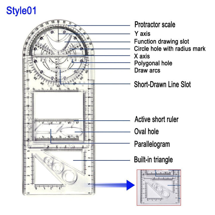 BowLift | Geometric Art Design Architect Ruler