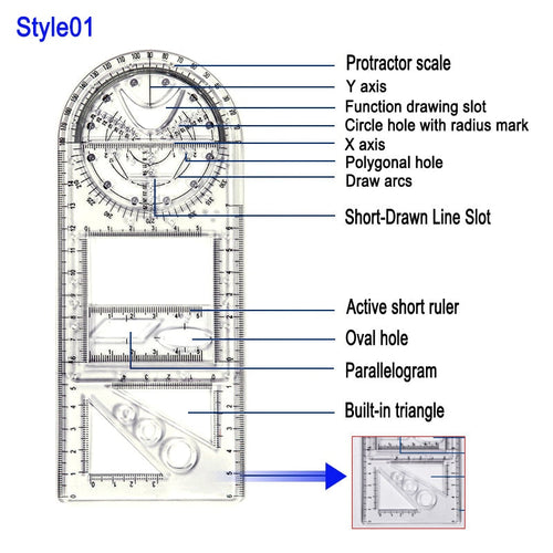 BowLift | Geometric Art Design Architect Ruler