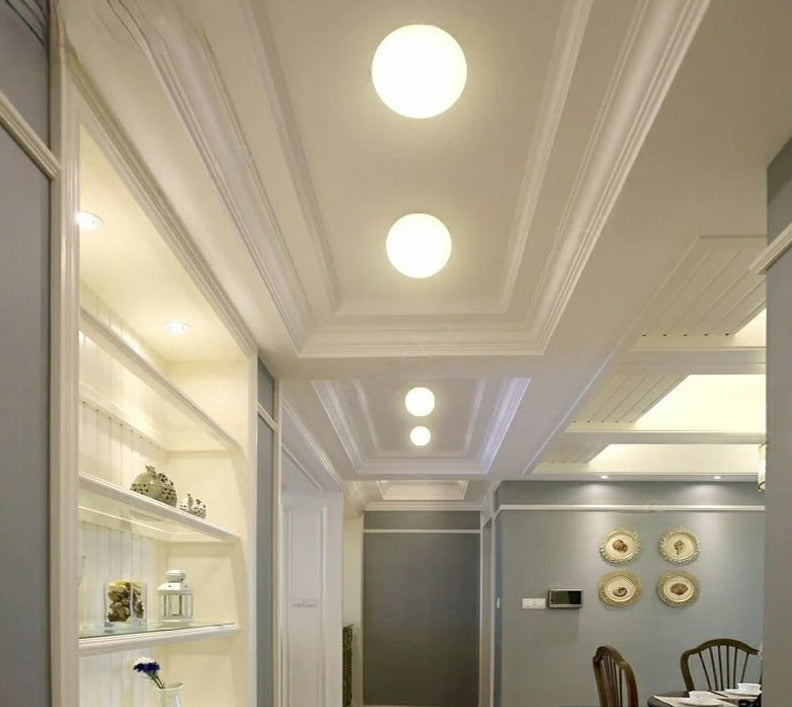 BowLift | GlaciaLuxe – Minimalist Wall Lamp with Glass Stone Design