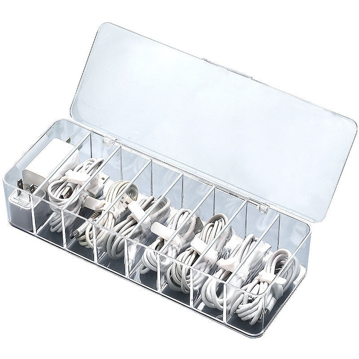 BowLift | Transparent Cable Organizer Box