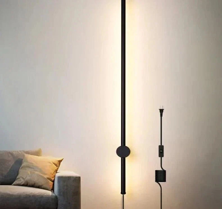 BowLift | Minimalist Wall Lamp with Plug and LED Light