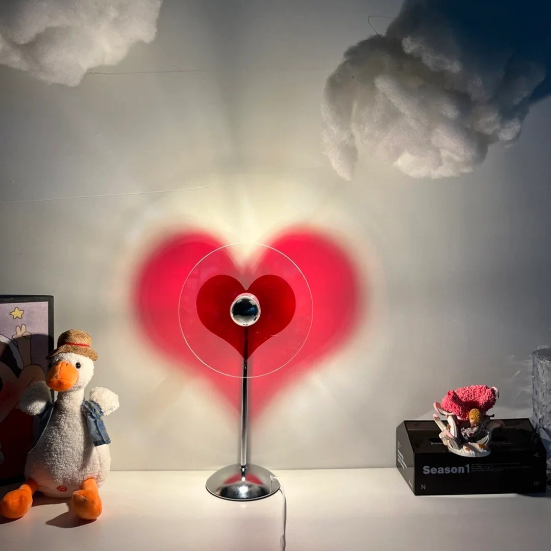 BowLift | LoveGlow – Elegant Table Lamp with Rechargeable LED