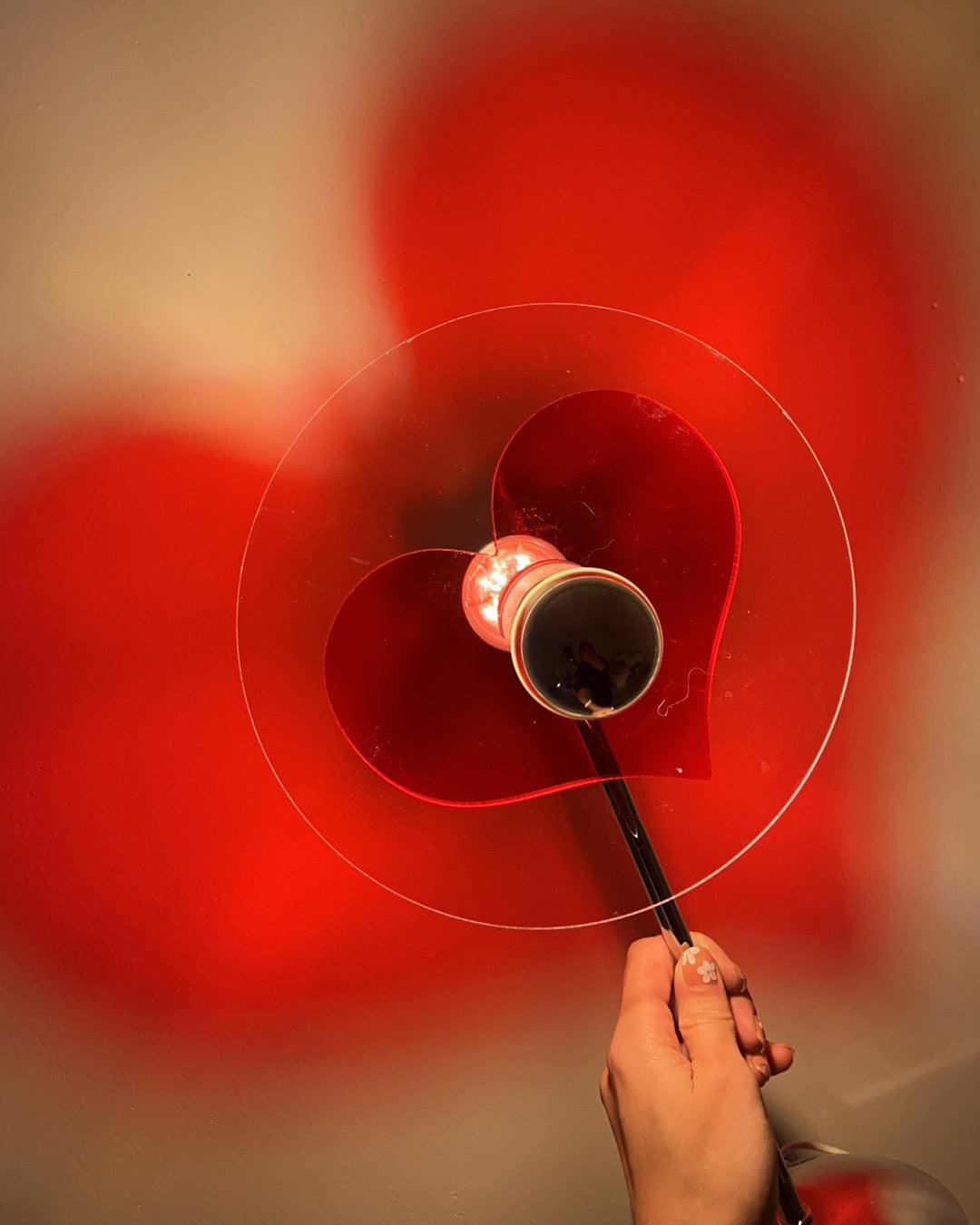 BowLift | LoveGlow – Elegant Table Lamp with Rechargeable LED