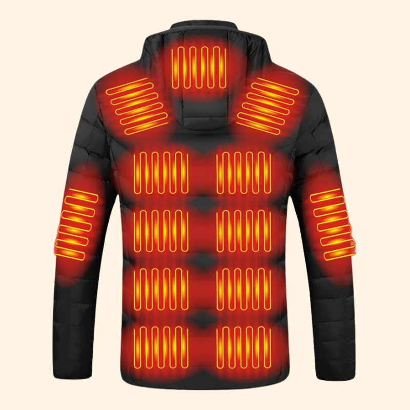 BowLift | Men’s & Women’s Heated Jacket – Best Rechargeable Heated Puffer Coat, Lightweight Battery Heated Winter Jacket UK