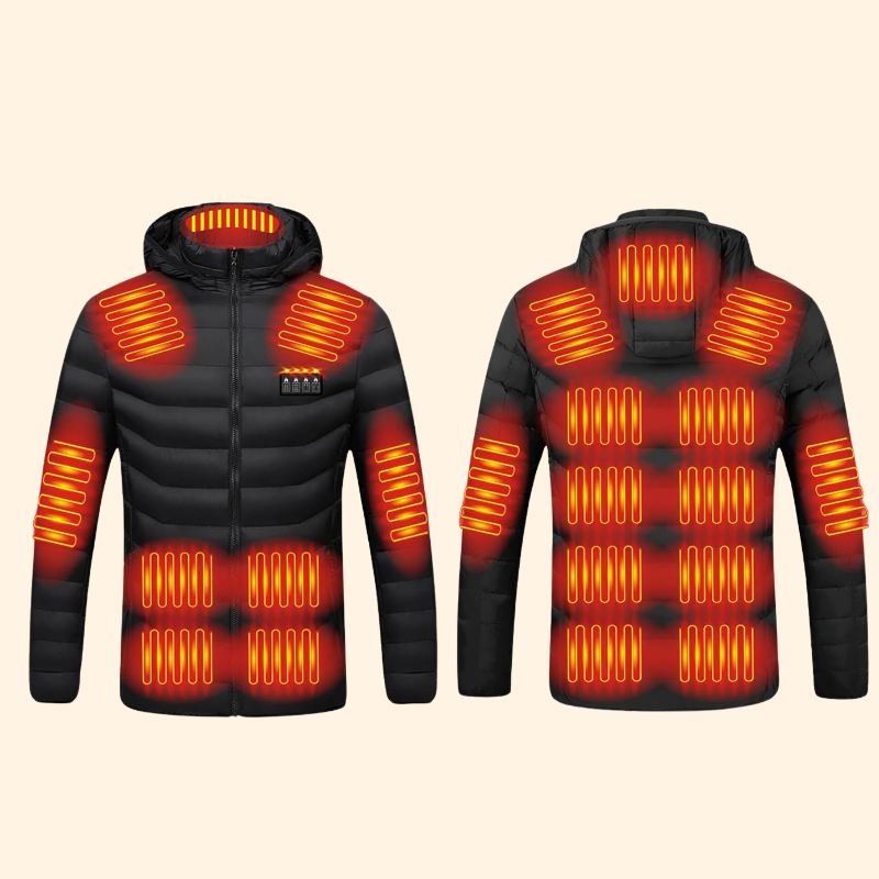 BowLift | Men’s & Women’s Heated Jacket – Best Rechargeable Heated Puffer Coat, Lightweight Battery Heated Winter Jacket UK