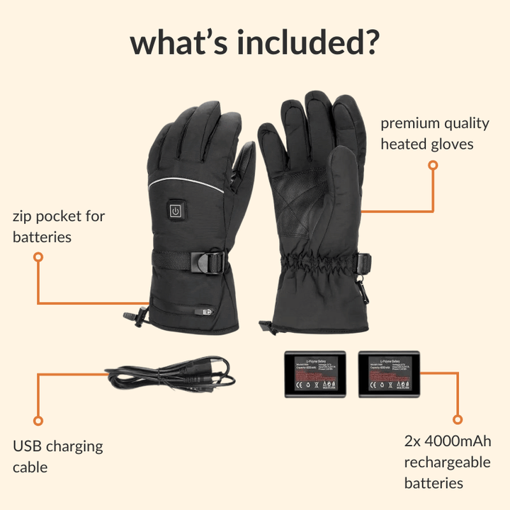 BowLift | Winter-Ready Heated Gloves – Ideal for Outdoor Activities