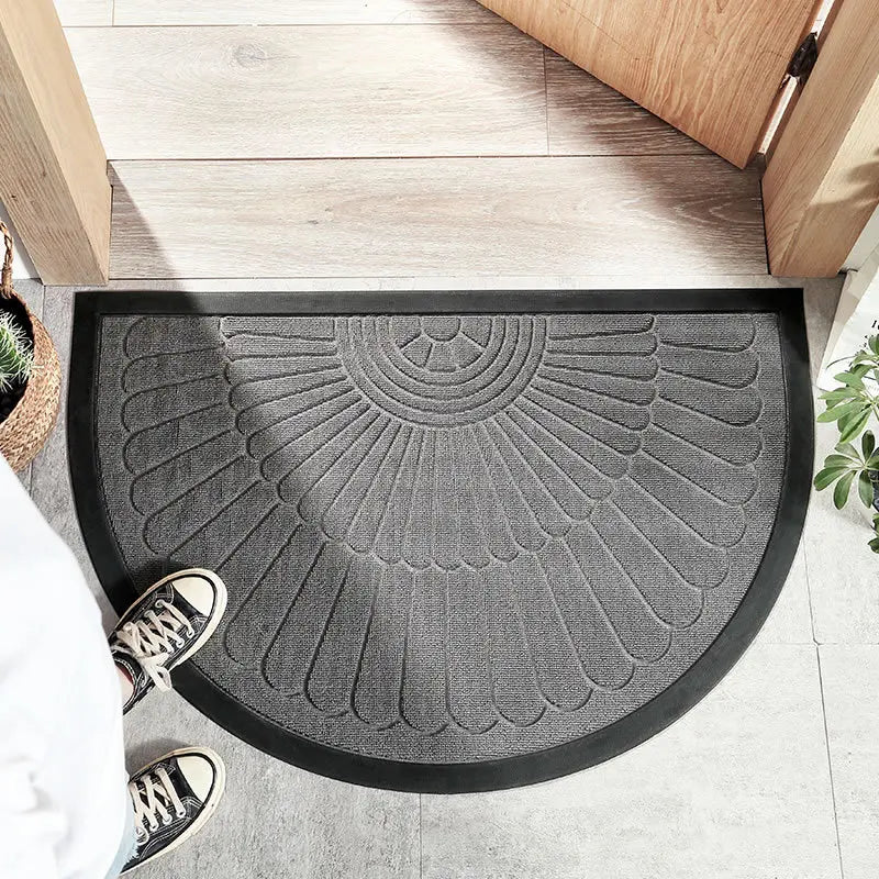 SoftNest - Luxury Half-Round Bath Mat for Comfort Bowlift