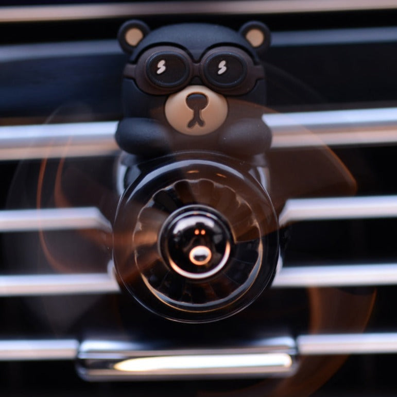 BowLift | Bear Pilot Rotating Car Air Freshener