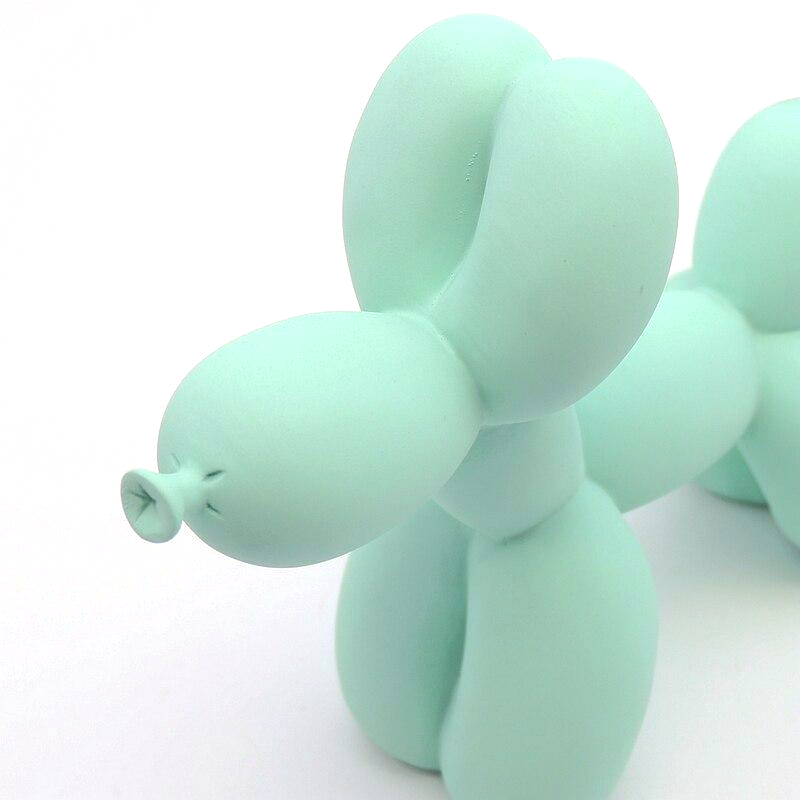 BowLift | BalloonDog Lively Dog Sculpture | Pop-Art Decoration | Modern Home Decor | Handmade Statue