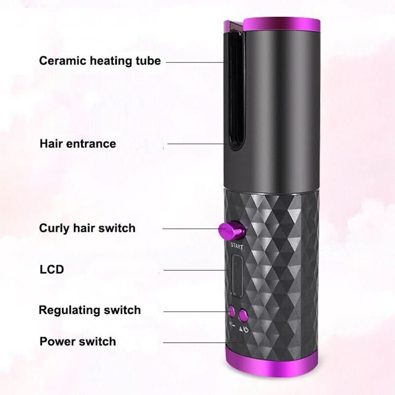 BowLift | Cordless curling iron for shiny & healthy curls