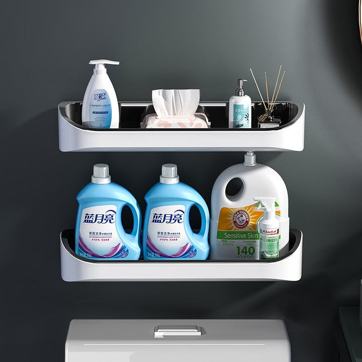 BowLift | Wall Mounted Storage Master Bathroom Shelf