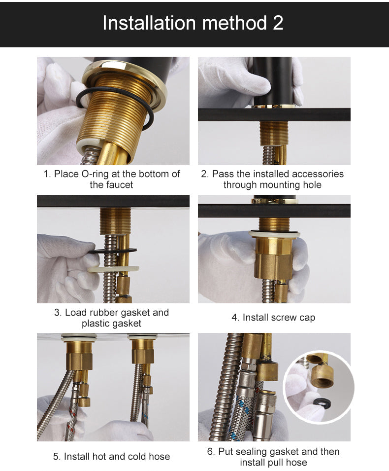BowLift | Elegant Temperature Display Smart Faucet