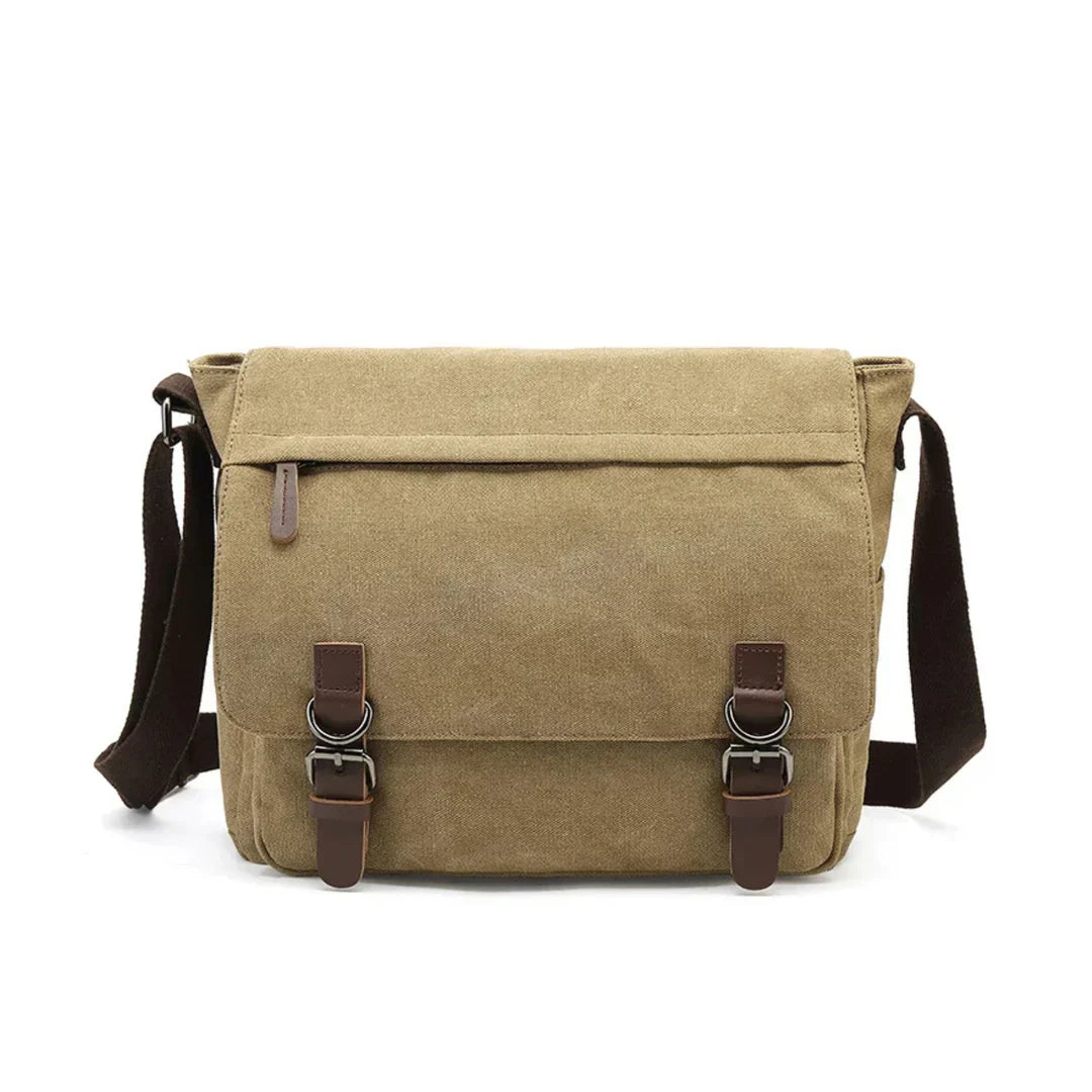 BowLift | Carlos – Rugged Men’s Shoulder Bag for Everyday Use | Durable Canvas Crossbody Bag