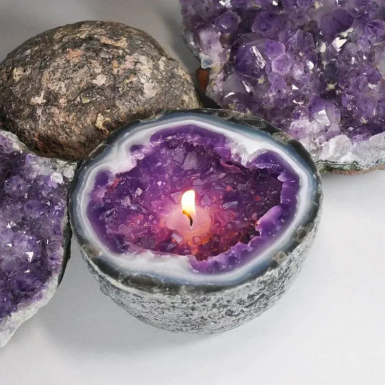BowLift | Healing Energy Crystal Candle for Relaxation and Positive Energy