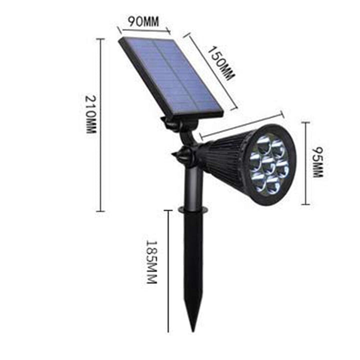 BowLift | Solar-Powered Colorful Adjustable Garden Spotlight