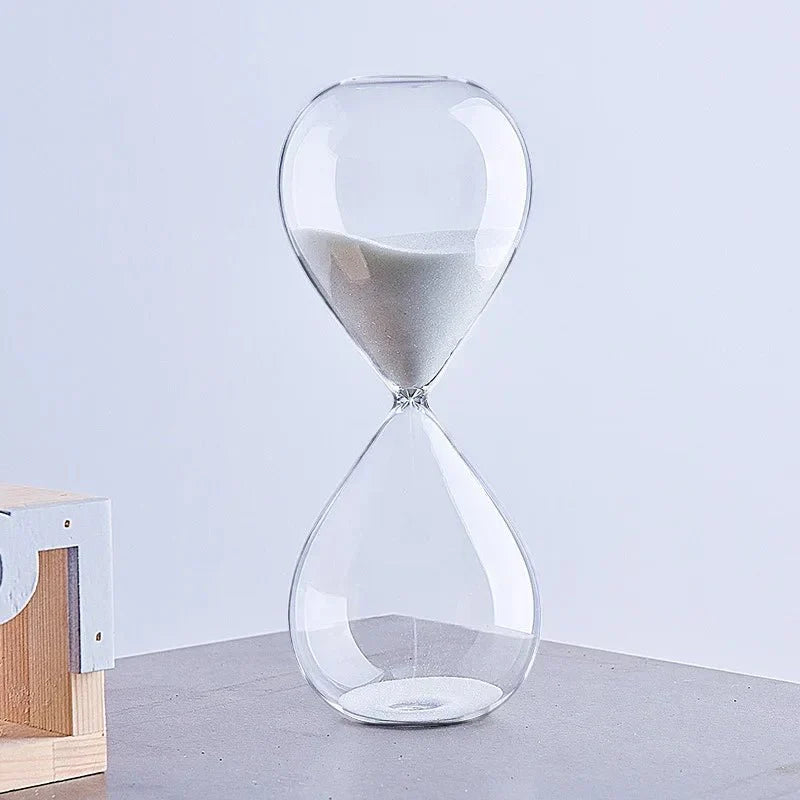 BowLift | Glass Sand Timer | Stylish Decoration with 5/10/30/60 Minutes Indication
