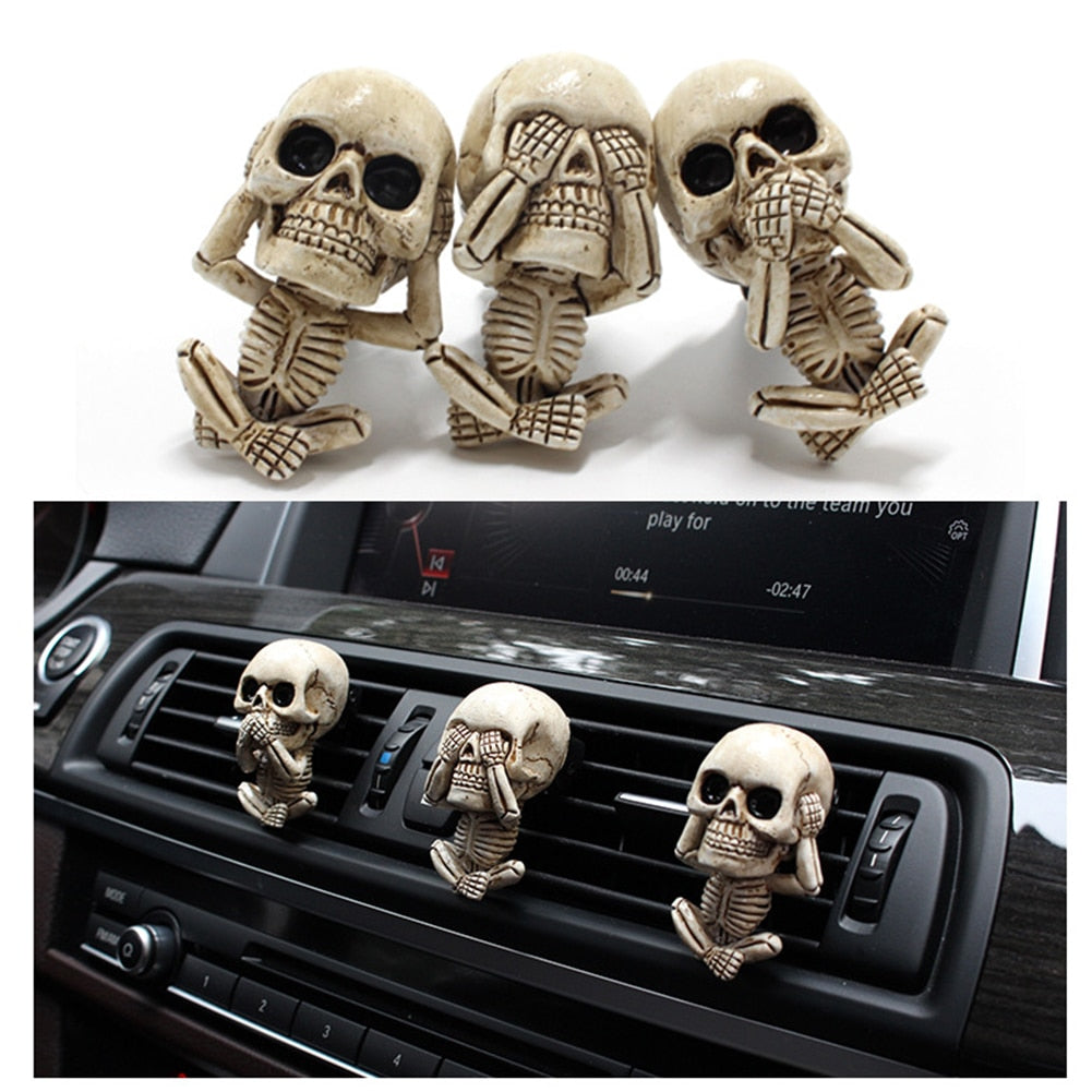 BowLift | Creative Flower Skull Car Air Freshener
