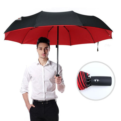 BowLift | StormShield Automatic Umbrella – Windproof Storm Umbrella with Reversed Closing Mechanism