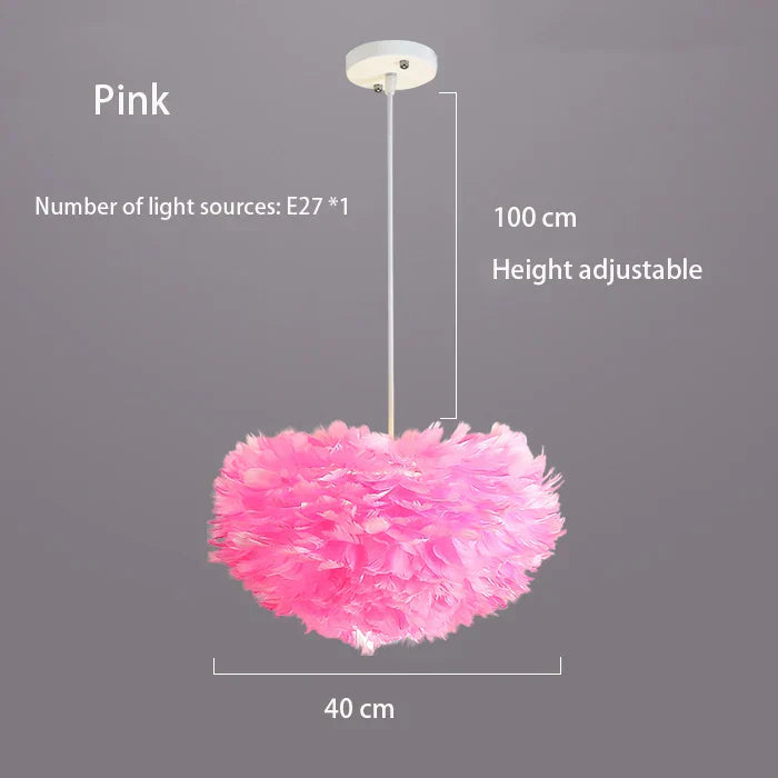 Cloud Like Realistic Feather Chandelier | Bowlift