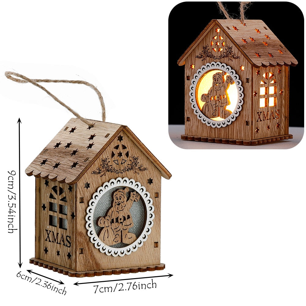 BowLift | DIY Wooden Hanging House Decor Glowing Lamp