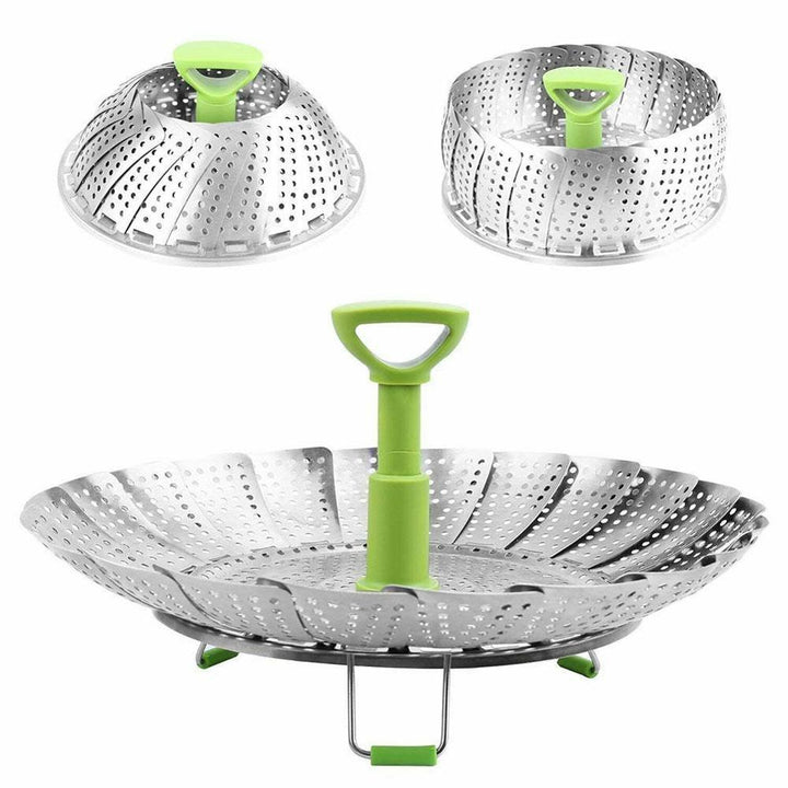 BowLift | Stainless Steel Foldable Steamer Basket