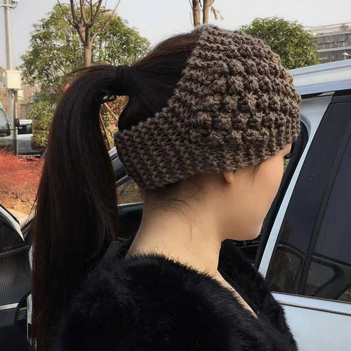 BowLift | Cozy Crown Elastic Knitted Headband