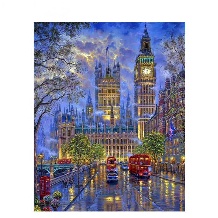 BowLift | City portrait (Paint by number)