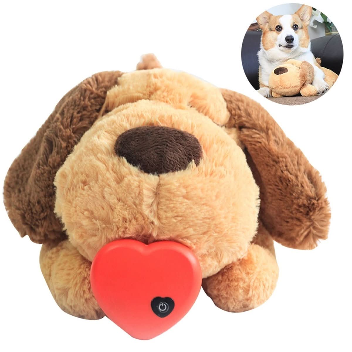 BowLift | CUDDLEPUP – Plush toy with heartbeat for calming puppy nights