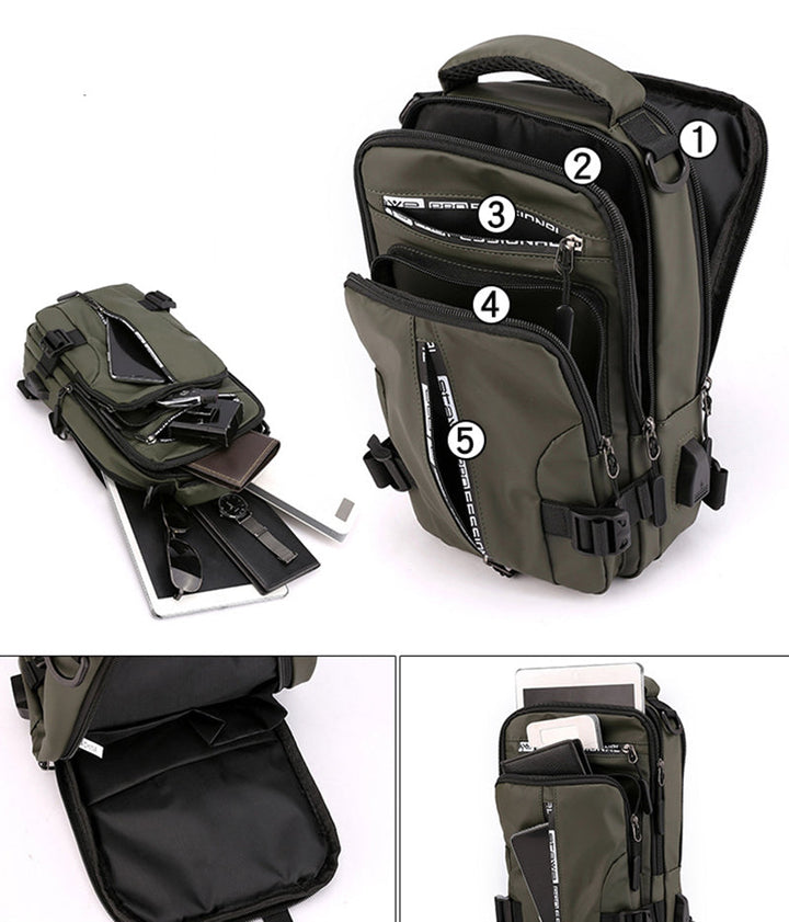 Elegant USB Charging Mini Crossbody Bag | Bowlift