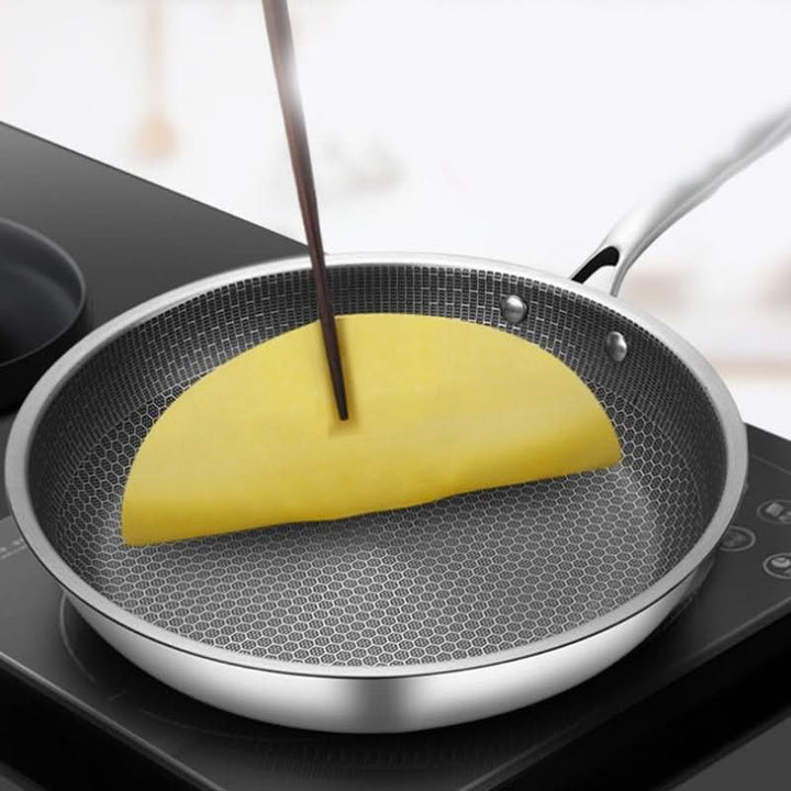 BowLift | PanPro 30cm Stainless Steel Non-Stick Frying Pan