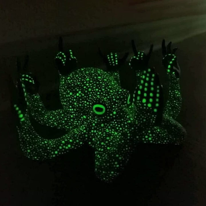 BowLift | Angry Luminous Octopus Resin Decor