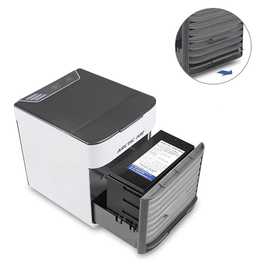 BowLift | Portable Air Cooler Fan with Purifier Light