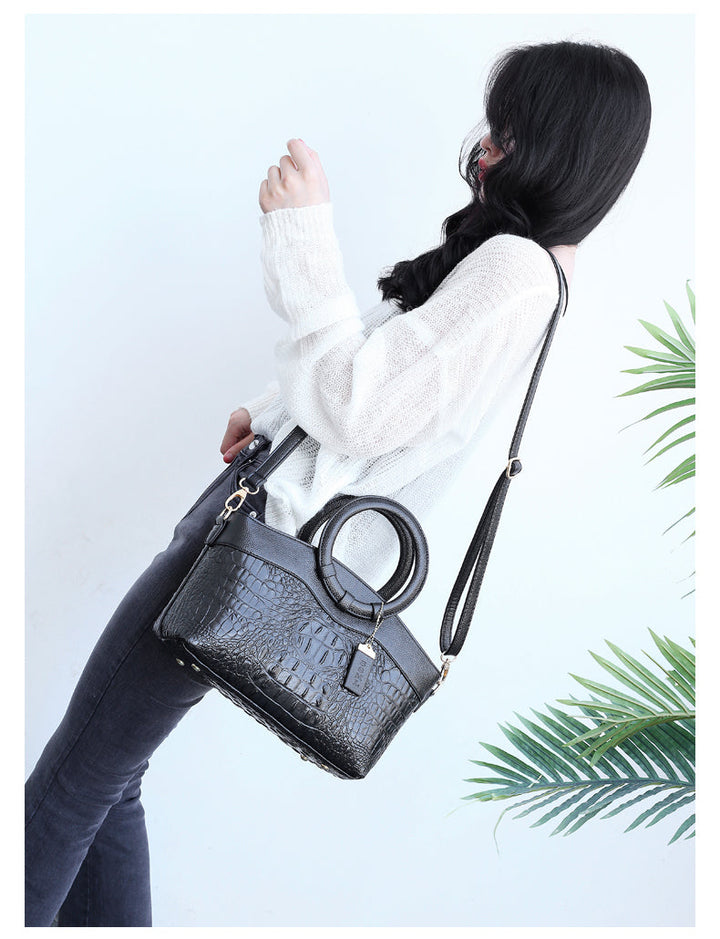 BowLift | Leather Crocodile Bag – with handcrafted details