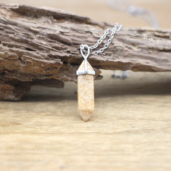 BowLift | Hexagon Natural Stone Chakra Necklace