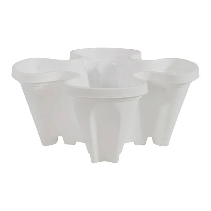 BowLift | Space-saving stackable plant pots – Vertical planting system with wheels