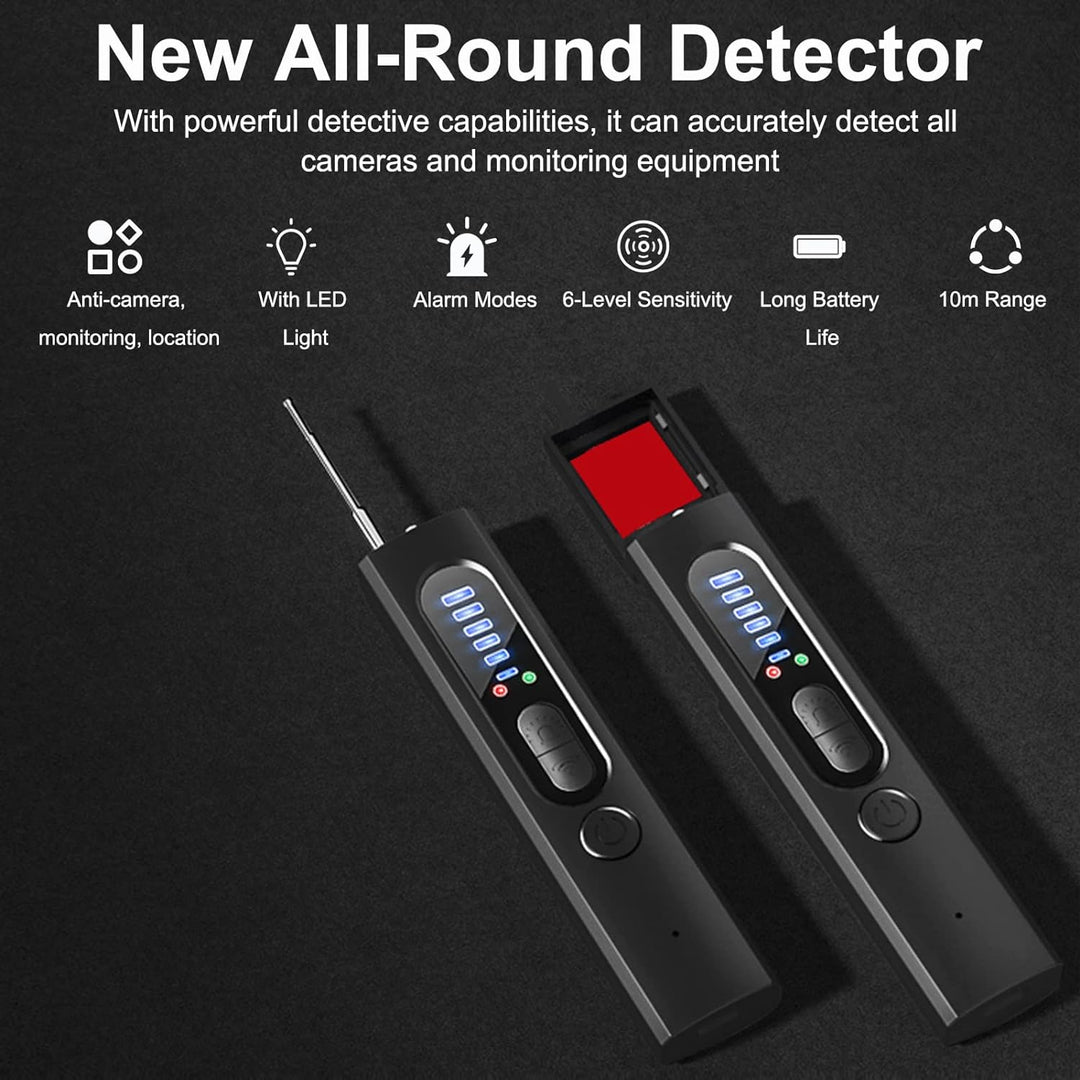 BowLift | Hidden Camera Detector with RF and GPS Tracking - Military Grade Surveillance Device for Privacy Protection