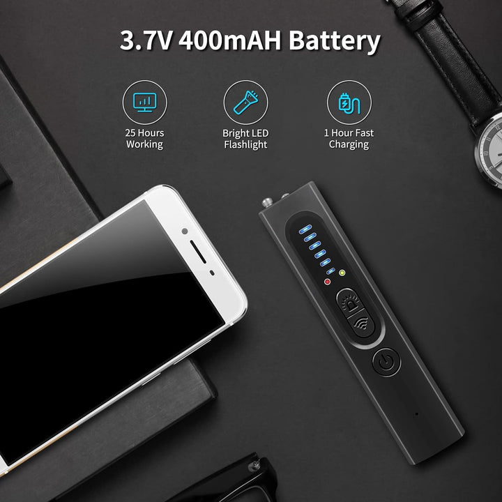 BowLift | Hidden Camera Detector with RF and GPS Tracking - Military Grade Surveillance Device for Privacy Protection