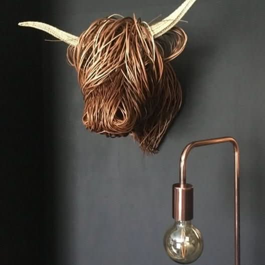 BowLift | Rustic Cow Head Wall Decor for Unique Home