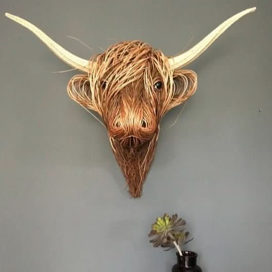 BowLift | Rustic Cow Head Wall Decor for Unique Home