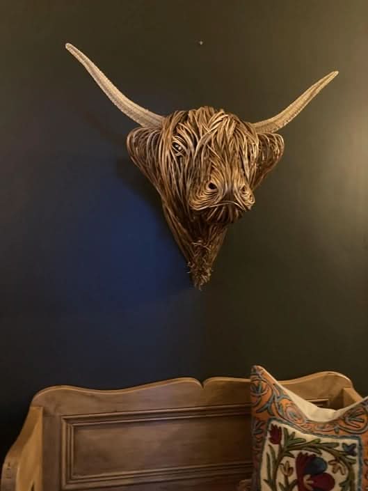 BowLift | Rustic Cow Head Wall Decor for Unique Home