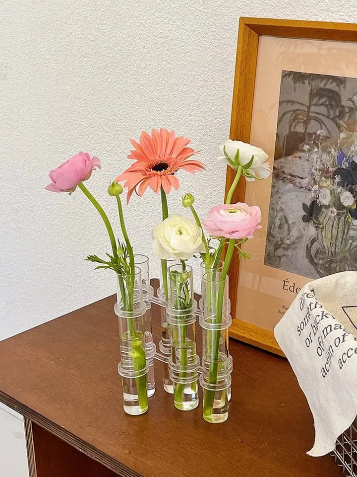 BowLift | Hinged-Flower vase – Flexible and elegant glass vase