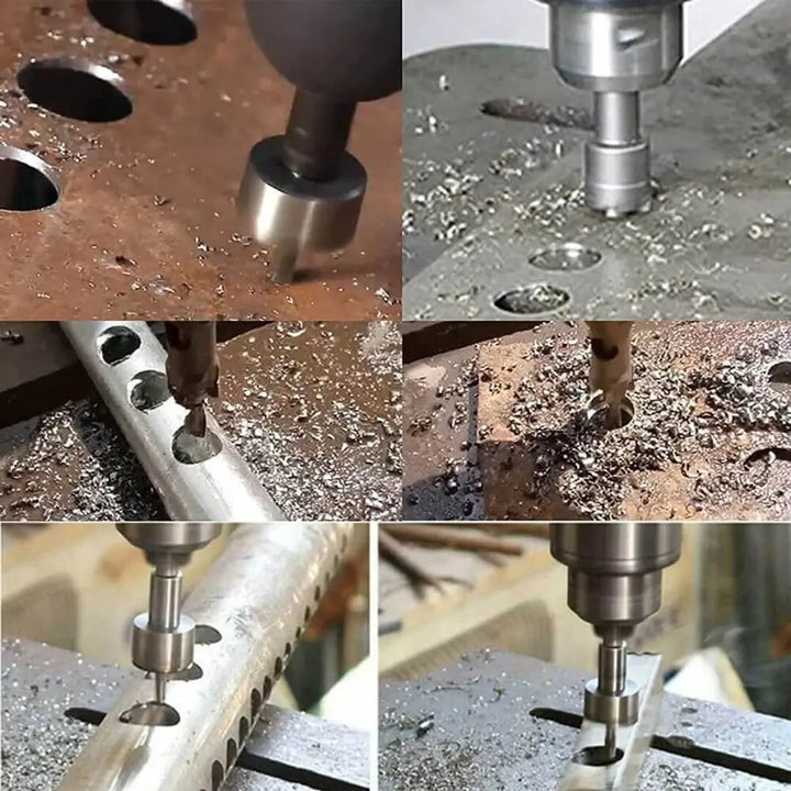 BowLift | High-Performance Carbide Core Drill Bit Set for Metal (5 Pieces)