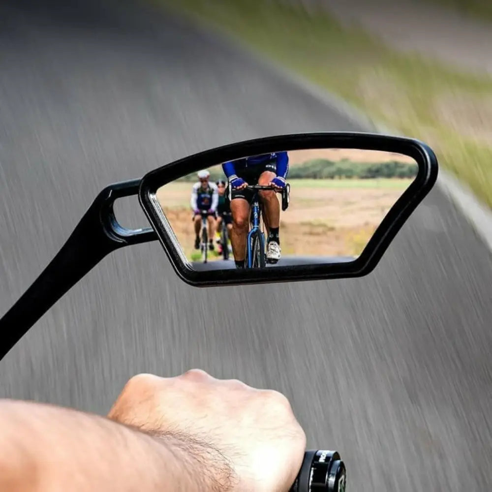 BowLift | Bicycle mirror made of stainless steel – shatterproof & 360° rotatable for more safety