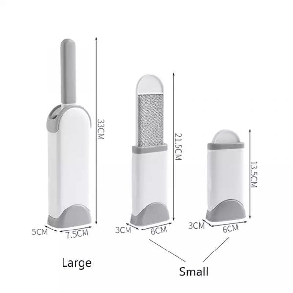 BowLift | FurAway Pro | Double-sided pet hair remover with self-cleaning base for effortless cleaning