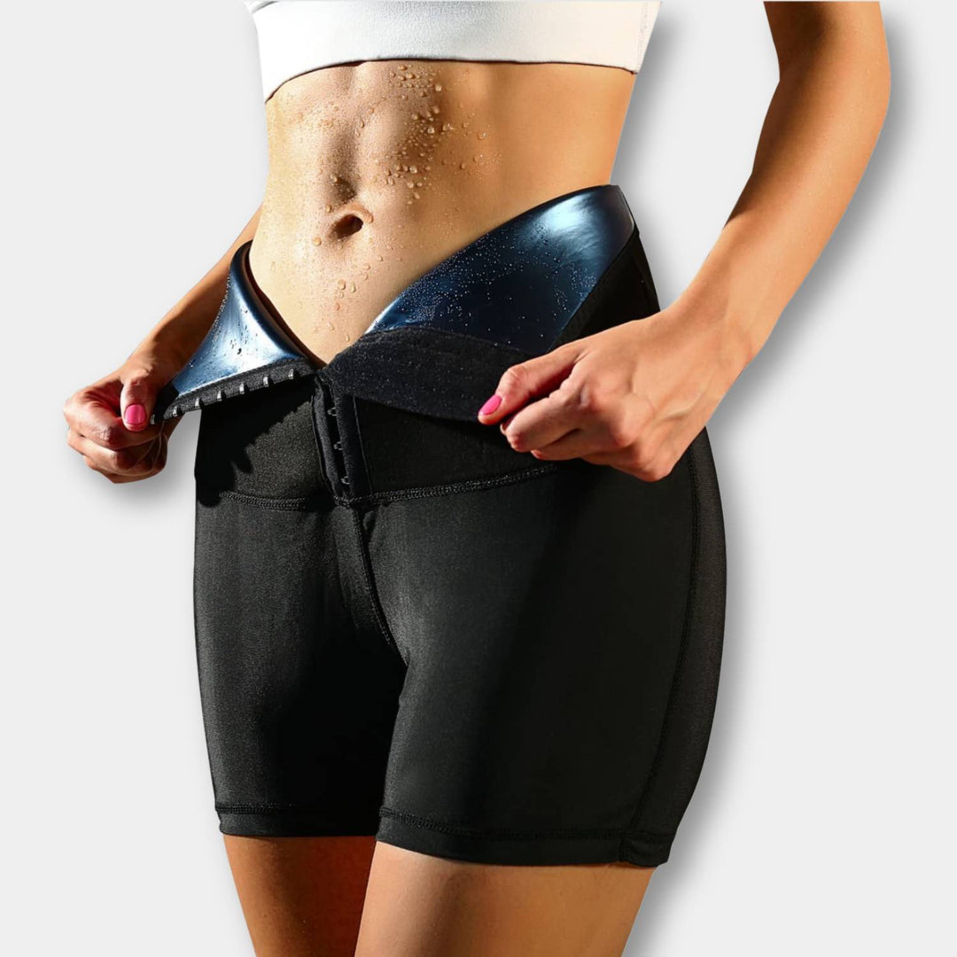 SweatFit Waist Trainer – High Waist Sauna Leggings with Waist Trainer for Women | Bowlift